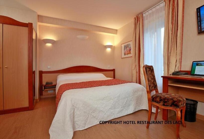 غرفة قياسية, Logis Hôtel & Restaurant Des Lacs