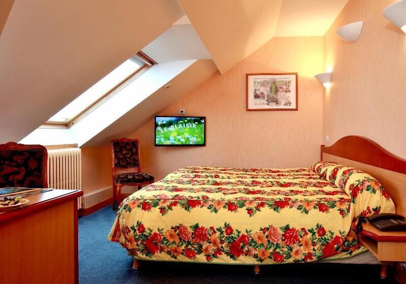 غرفة قياسية, Logis Hôtel & Restaurant Des Lacs