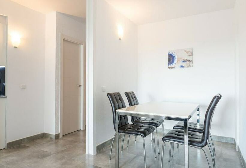 Апартаменты 1 Спальня Вид на Бассейн, Apartamentos Siesta I