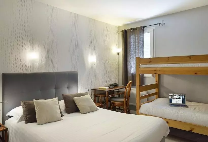 スタンダード４人部屋, Logis Hôtel Ariane