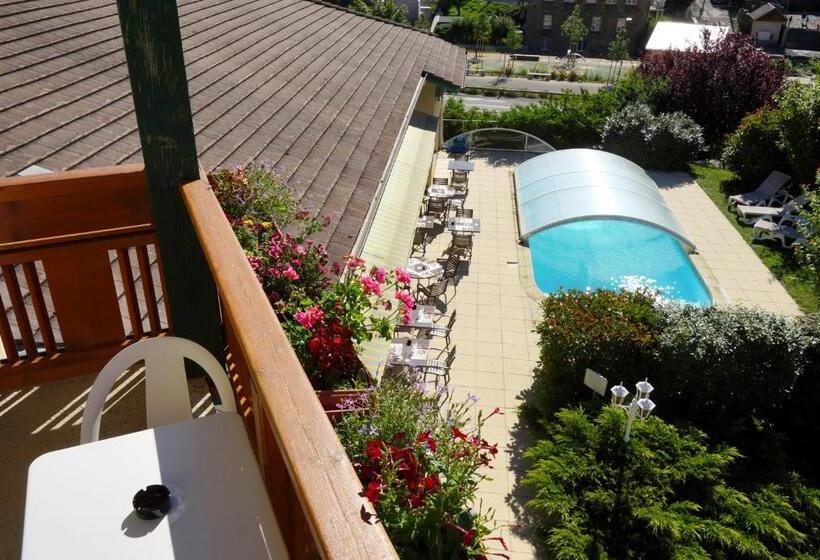 חדר סופריור עם מרפסת, Logis Murtel