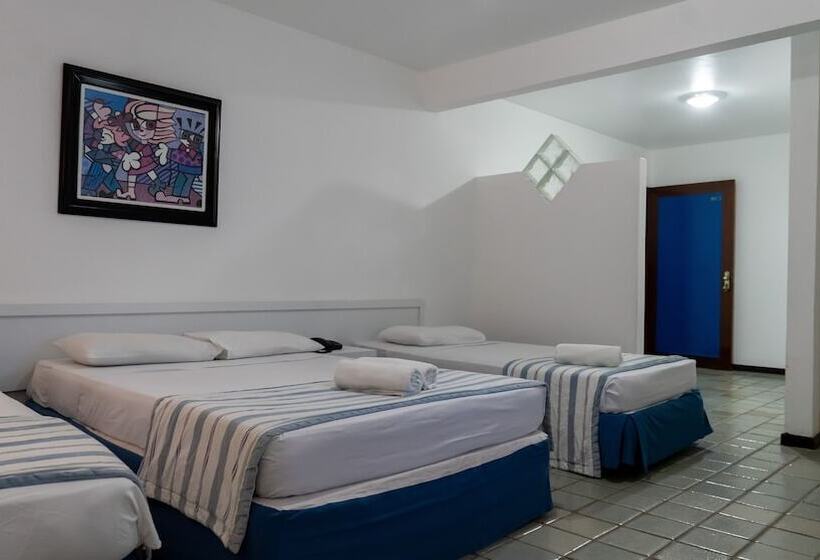 غرفة قياسية رباعية, Praia Hotel Enseada