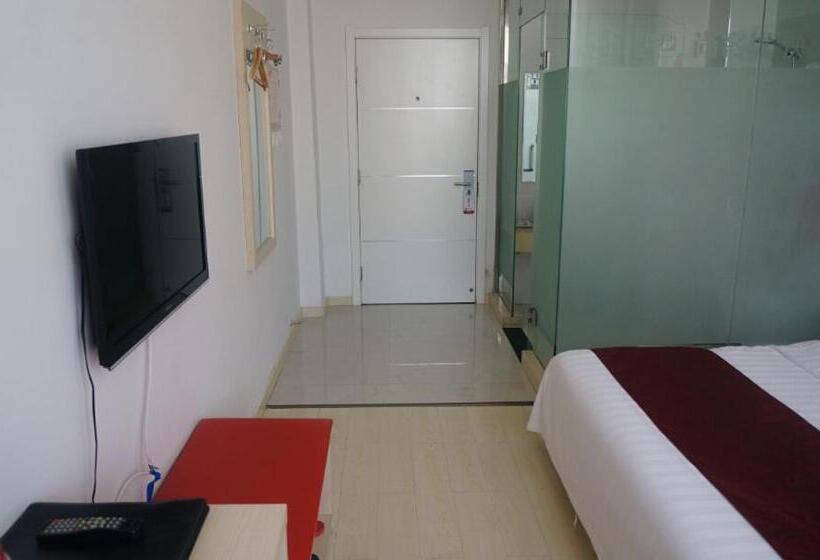 스탠다드 룸, Thank Inn Chain Hotel Hebei Zhangjiakou Guyuan County Yingbin Avenue