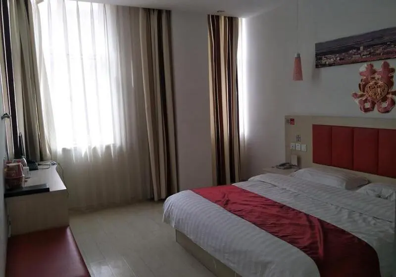 スタンダードルーム, Thank Inn Chain Hotel Hebei Zhangjiakou Guyuan County Yingbin Avenue