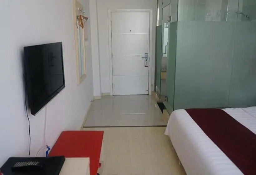 スーペリアールーム, Thank Inn Chain Hotel Hebei Zhangjiakou Guyuan County Yingbin Avenue