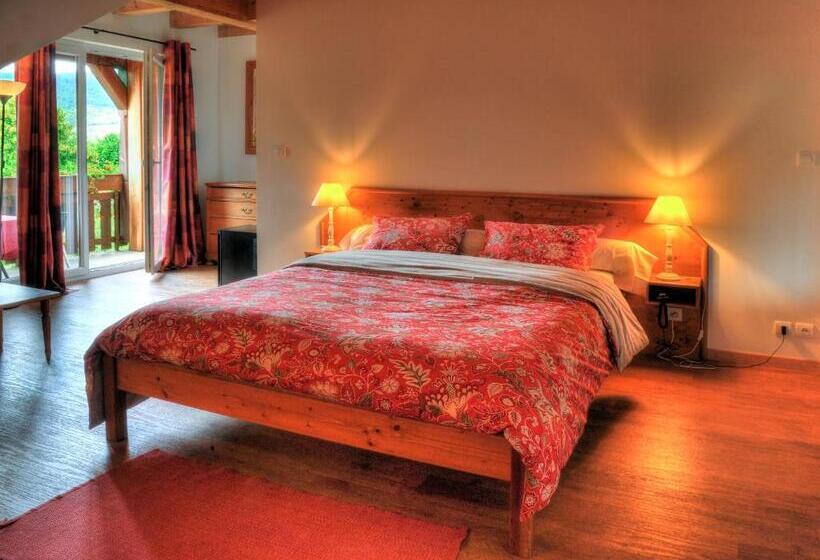 バルコニー付きスタンダードルーム, Auberge Ramstein