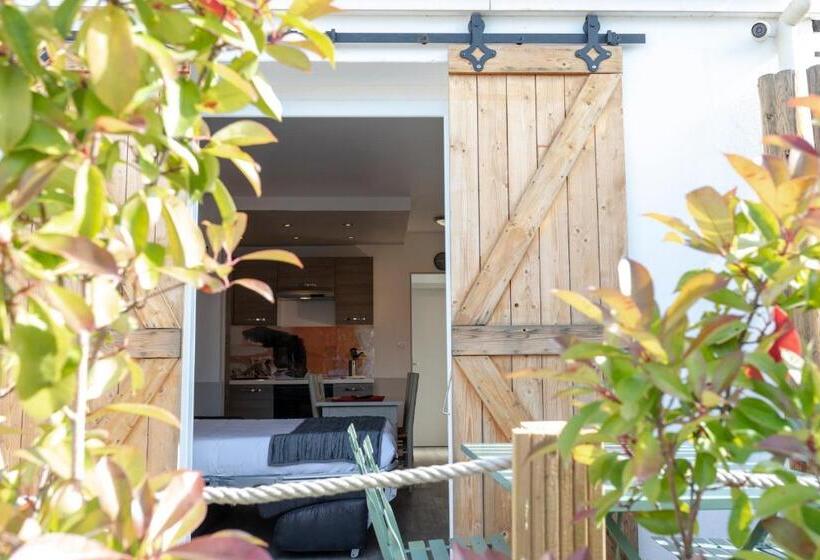 带露台的标准工作室, Logis Le Nid Du Pont De Gau