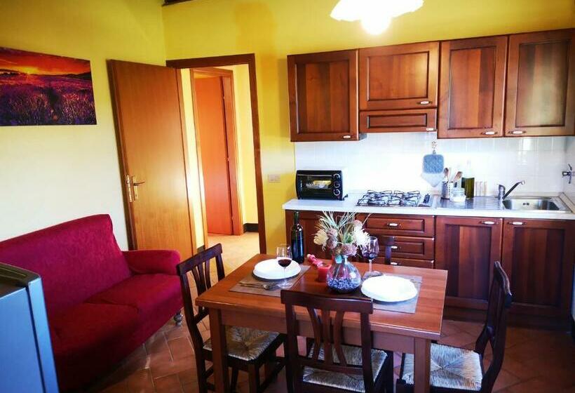 침실 1개 풀장 전망 아파트, Agriturismo Grecinella