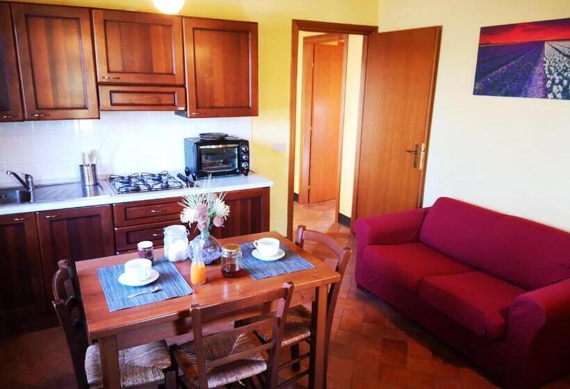 침실 1개 가든 전망 아파트, Agriturismo Grecinella