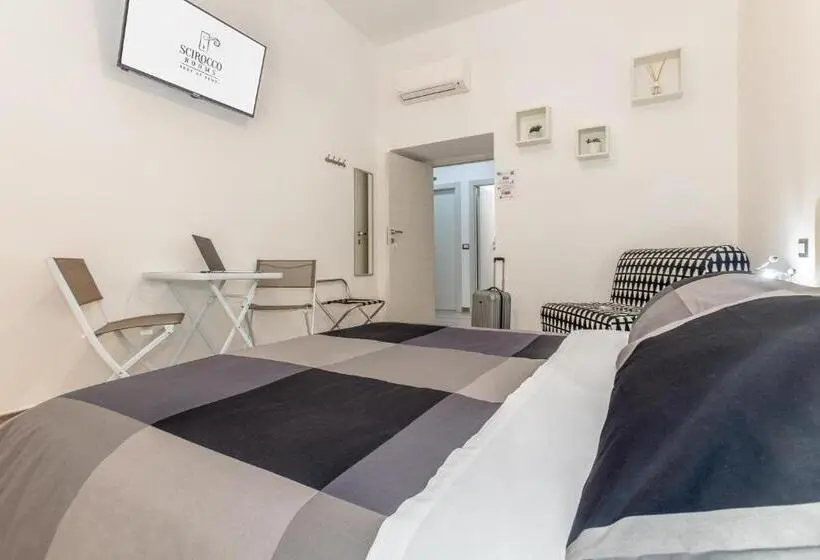 Standard room with outdoor bath, Scirocco Rooms