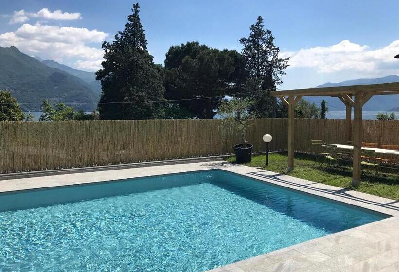 带大床的标准间, Akuaduulza B&b Como Lake