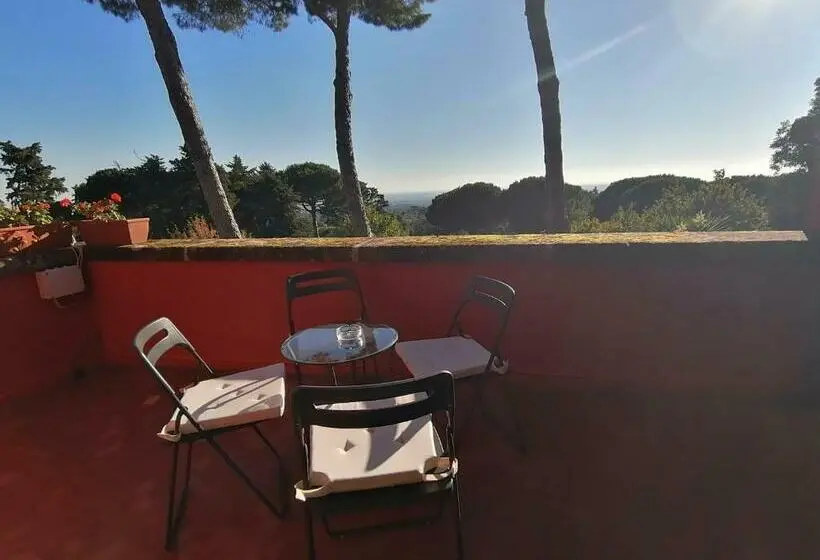 オーシャンビュースタンダードルームバルコニー付き, Vigna Dell Agrifoglio   Bed And Breakfast