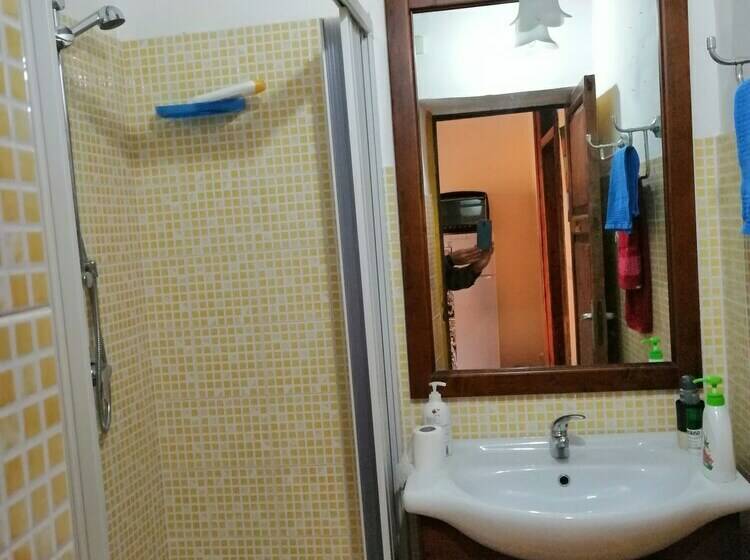 غرفة قياسية حمام مشترك, La Casa Del Corso