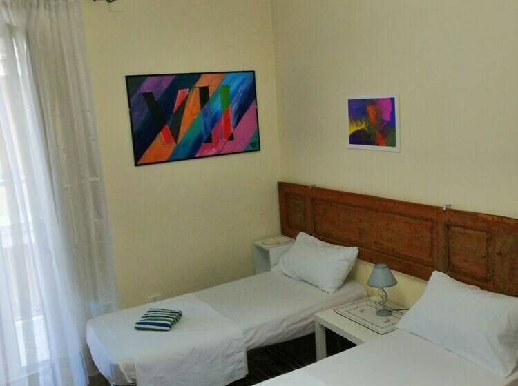 غرفة قياسية حمام مشترك, La Casa Del Corso