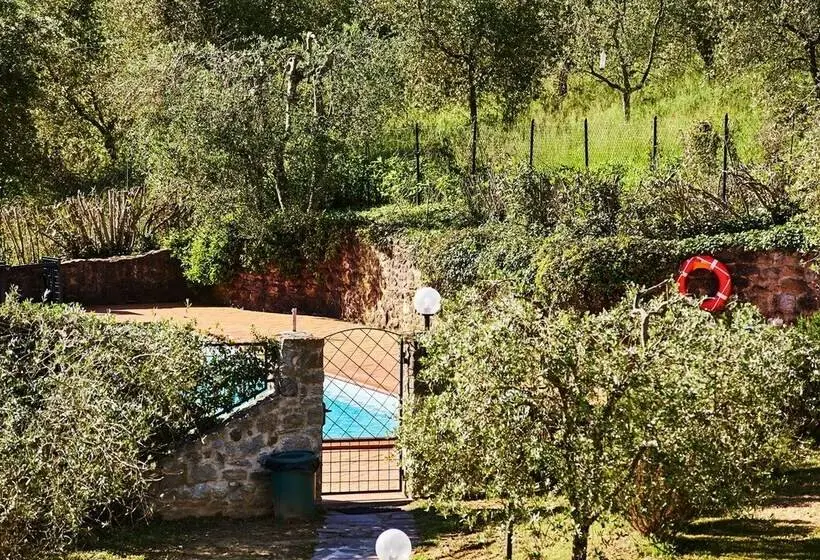 Huoneisto 1 Makuuhuone Näkymä, Agriturismo Podere Cortilla