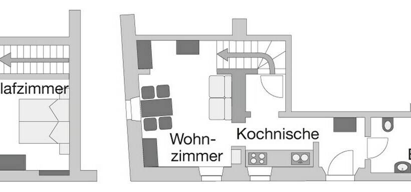 带1个卧室带观景的公寓, Agriturismo Podere Cortilla