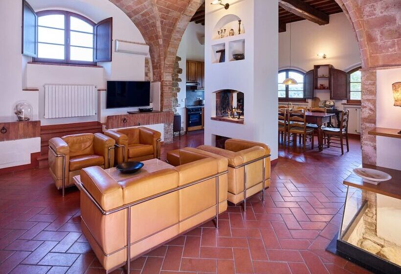 带3个卧室的别墅, Agriturismo Podere Cortilla