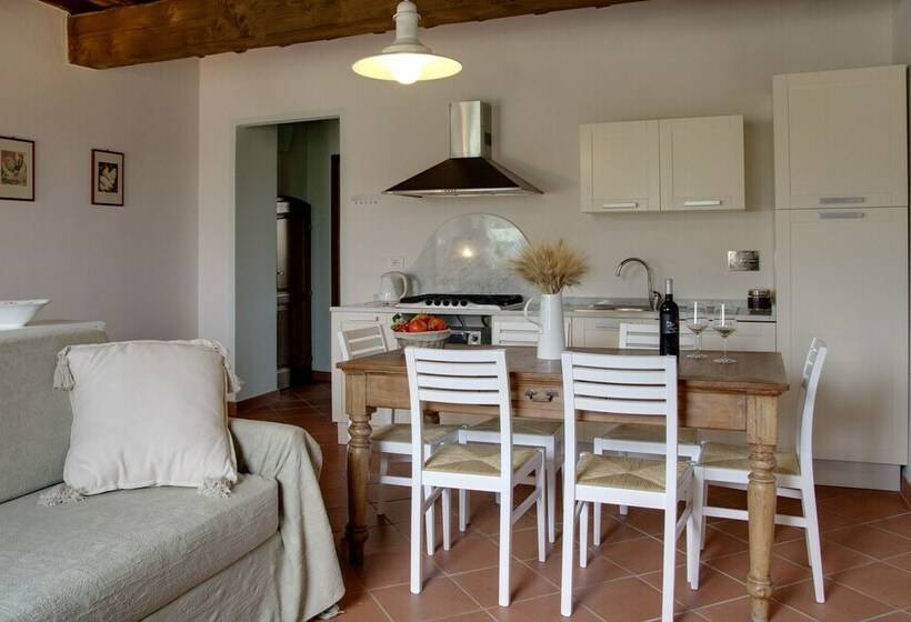 １ベッドルームのデラックスアパートメント, Agriturismo Villa Borgeri