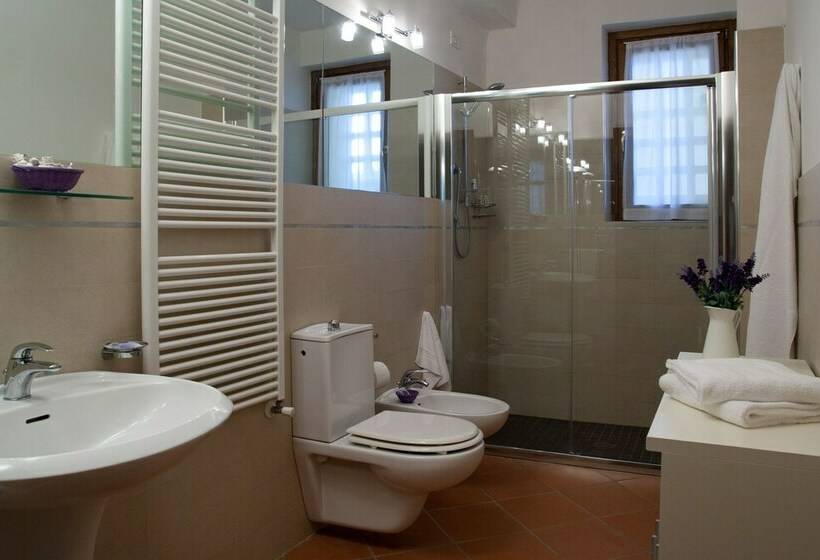 １ベッドルームのデラックスアパートメント, Agriturismo Villa Borgeri