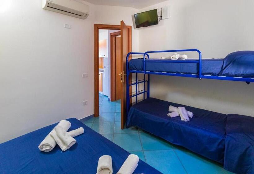 آپارتمان 2 خوابه با چشم‌انداز دریا, Villaggio Residence Pietra Grigia