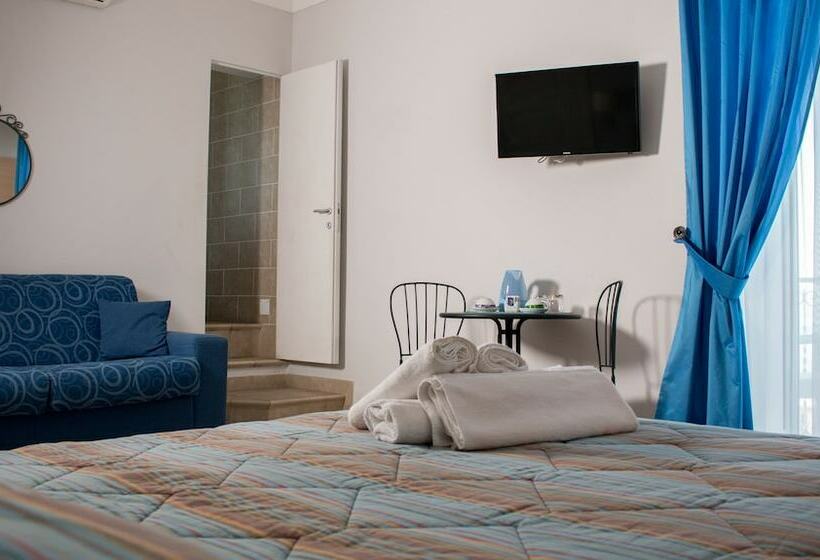 חדר סטנדרט לארבעה נוף לים, La Dimora Dei Borboni