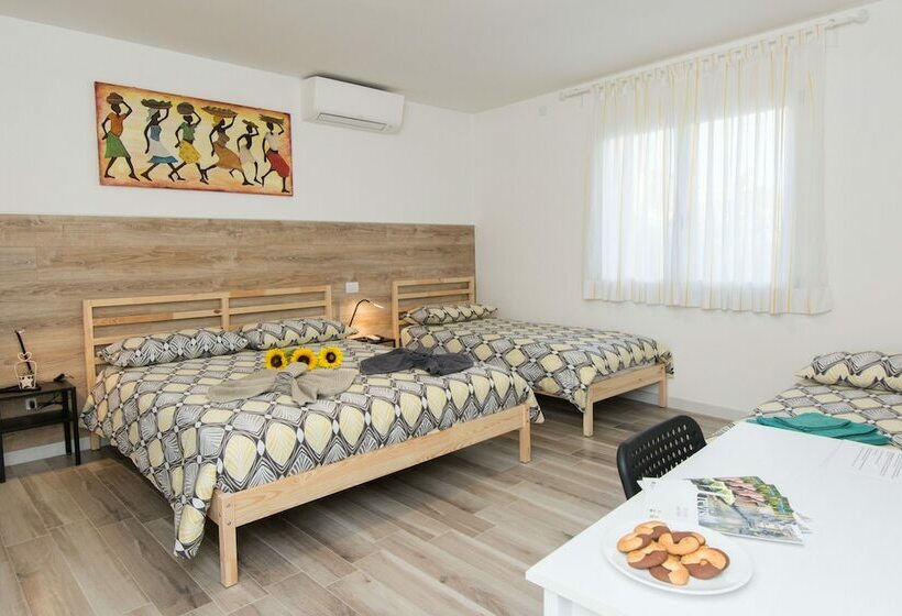 اتاق استاندارد چهار تخته, B&b Borgo Antico