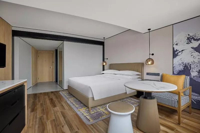 キングサイズベッドのエクゼクティブルーム, Sheraton Chengdu Lido