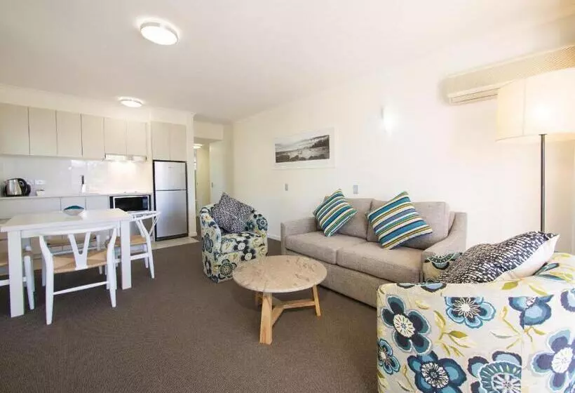 ２ベッドルームアパートメント, Oaks Sunshine Coast Oasis Resort