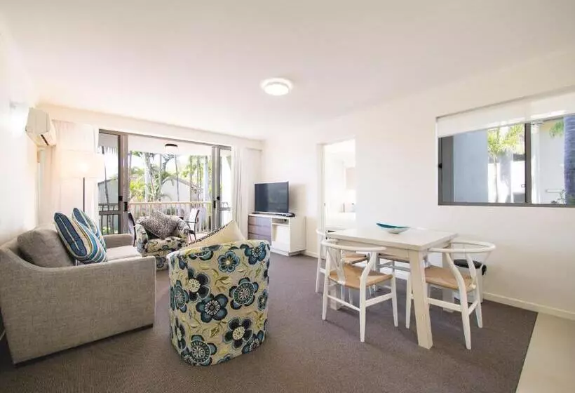 ２ベッドルームアパートメント, Oaks Sunshine Coast Oasis Resort