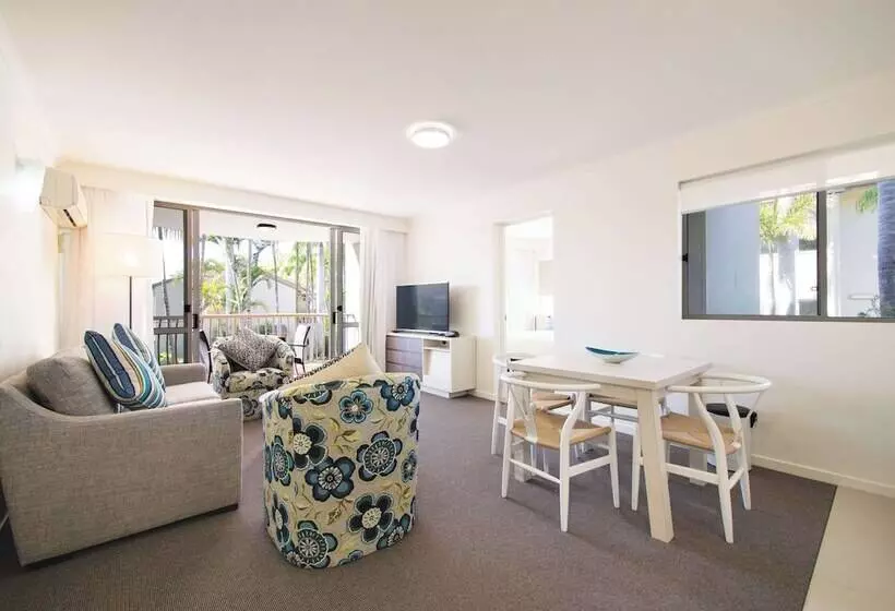 ２ベッドルームアパートメント, Oaks Sunshine Coast Oasis Resort