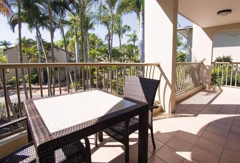 ２ベッドルームアパートメント, Oaks Sunshine Coast Oasis Resort