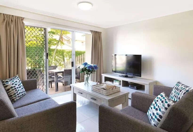 ツーベッドルーム　ヴィラ, Oaks Sunshine Coast Oasis Resort