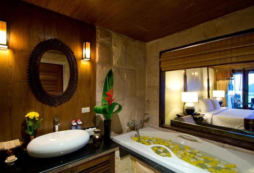 디럭스 룸 바다 전망, Panviman Resort Koh Phangan   Sha Extra Plus