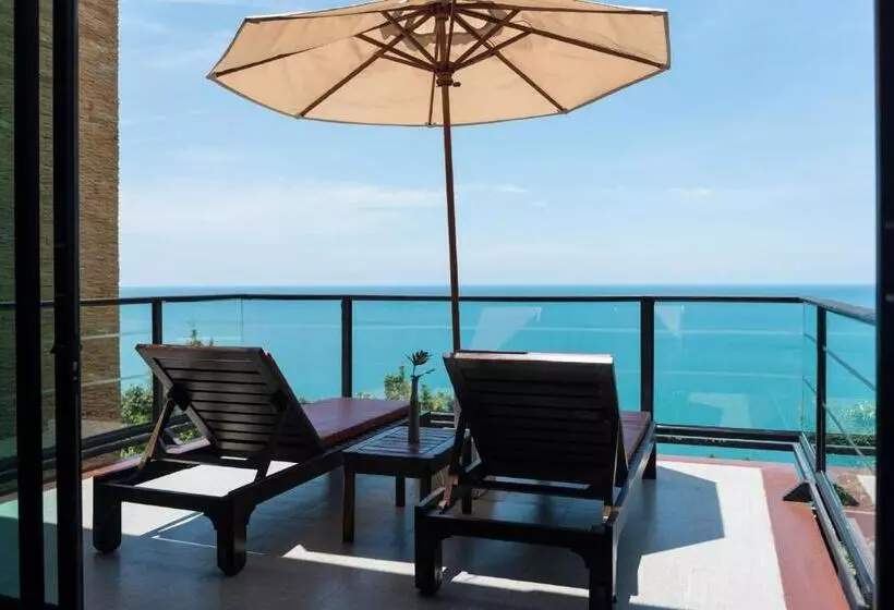ویلای دلوکس 1 خوابه با چشم‌انداز دریا, Panviman Resort Koh Phangan