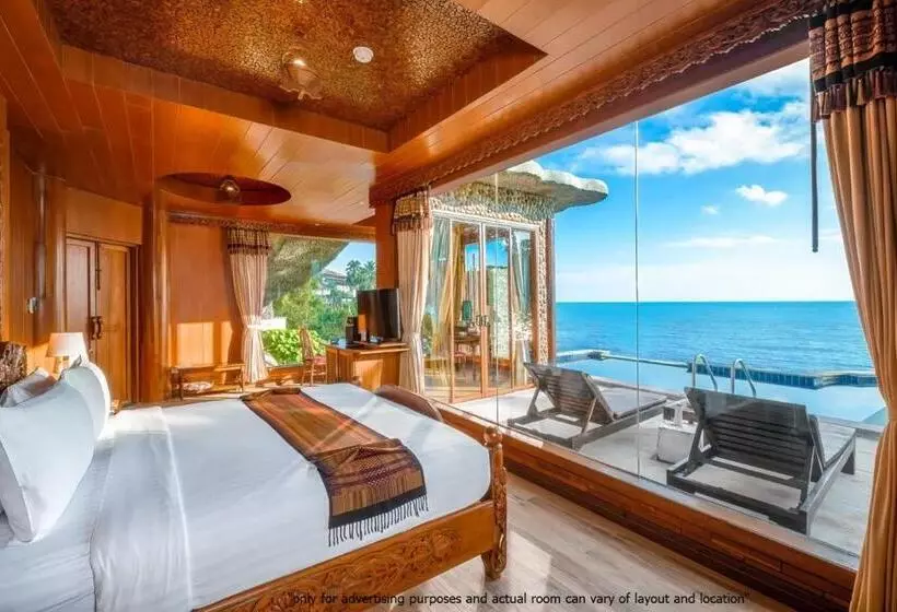 ویلای 1 خوابه با چشم‌انداز دریا, Panviman Resort Koh Phangan