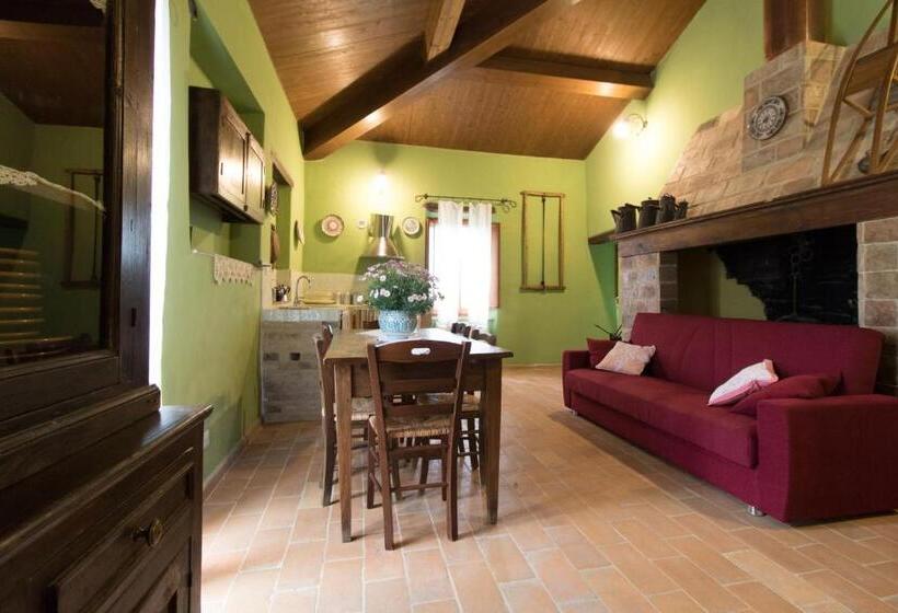 آپارتمان 1 خوابه با تراس, Fattoria Il Bruco