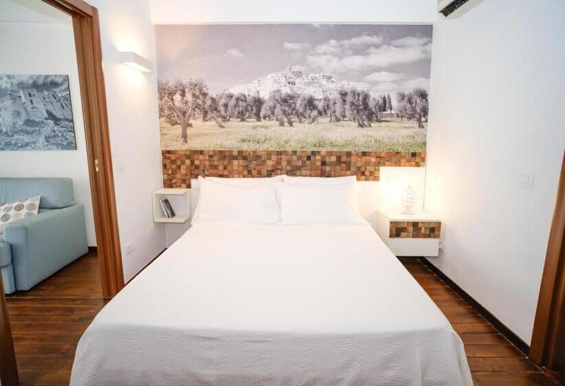 غرفة بريميوم رباعية, Welcome Ostuni B&b