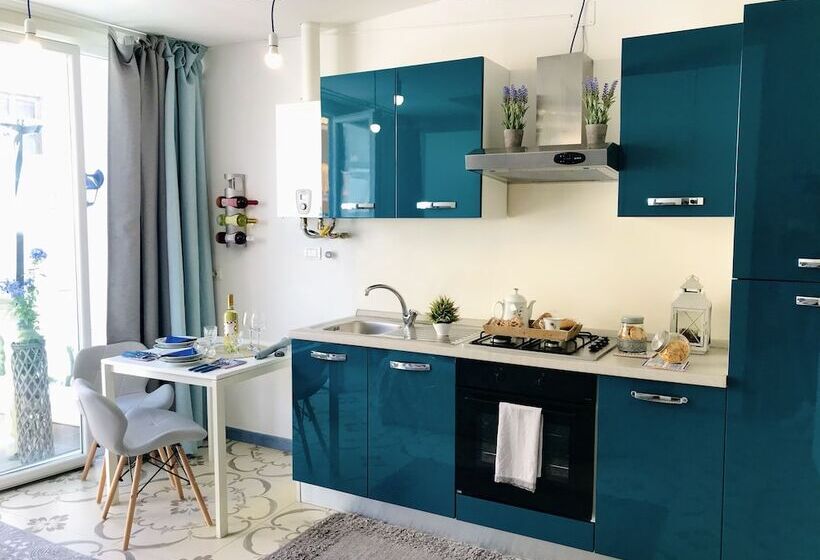 침실 1개 테라스 아파트, B&b Le Statuine