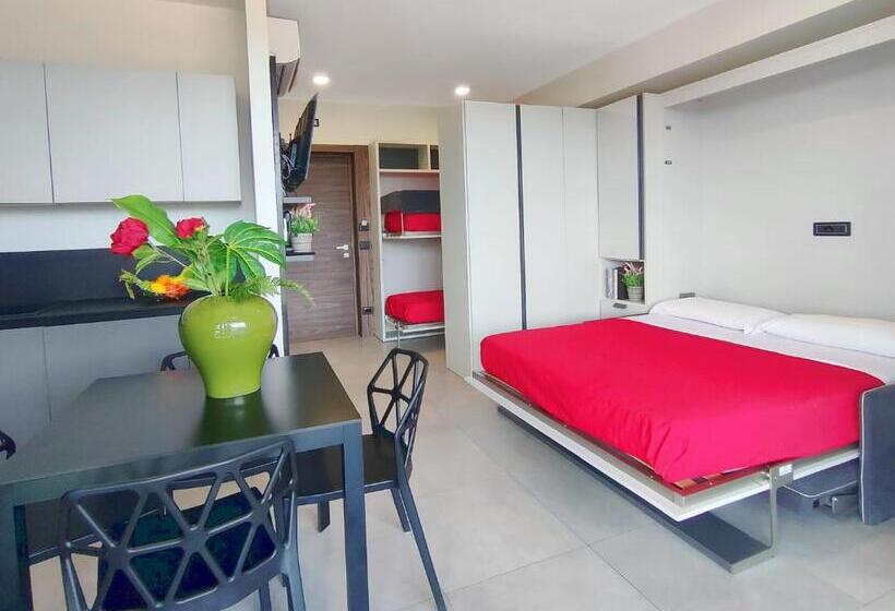 غرفة قياسية رباعية, Residence Hotel Margherita