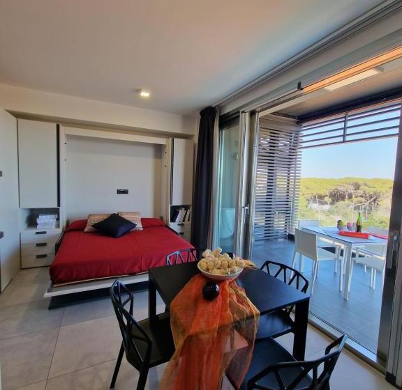 غرفة قياسية رباعية, Residence Hotel Margherita