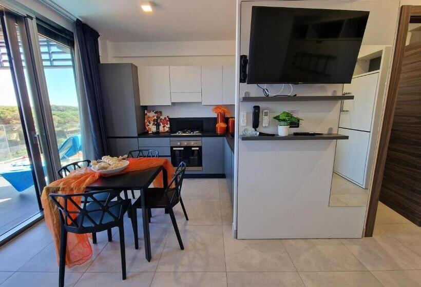 غرفة قياسية رباعية, Residence Hotel Margherita