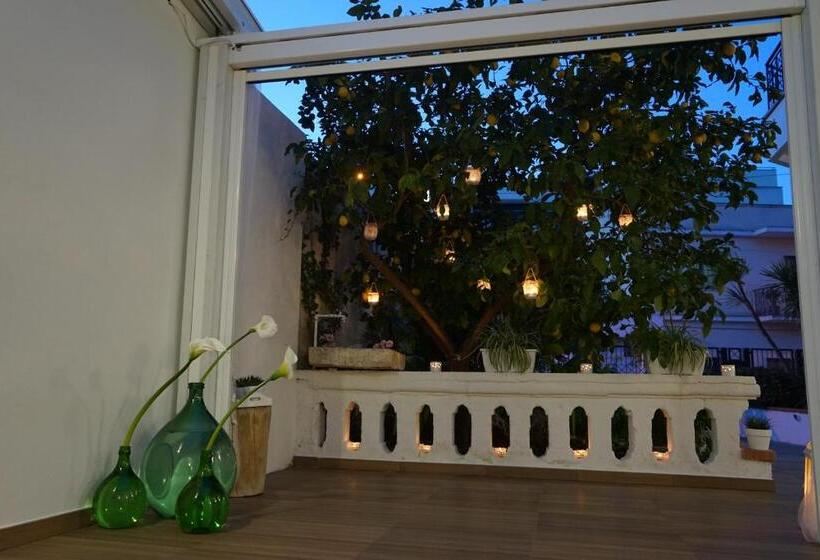 정원 전망 4인용 스탠다드 룸, Femily B&b Bed And Breakfast Di Puglia In Bari