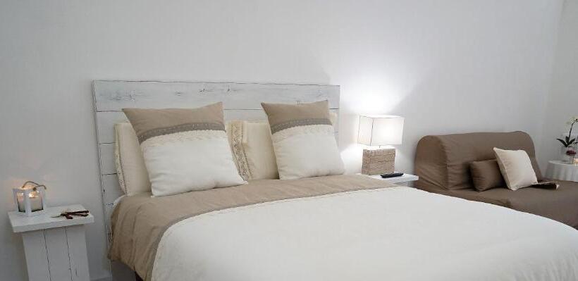 정원 전망 4인용 스탠다드 룸, Femily B&b Bed And Breakfast Di Puglia In Bari