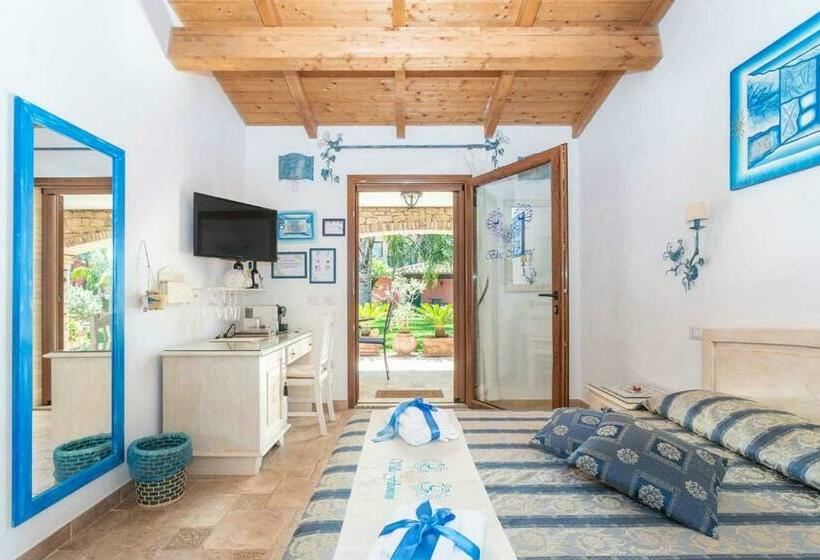 חדר סטנדרט לשלושה, Villa Flumini