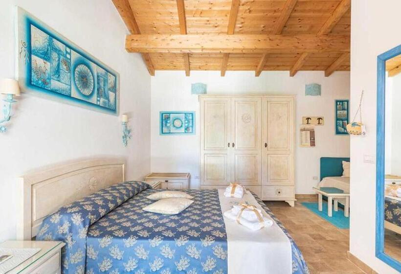 חדר סטנדרט לשלושה, Villa Flumini