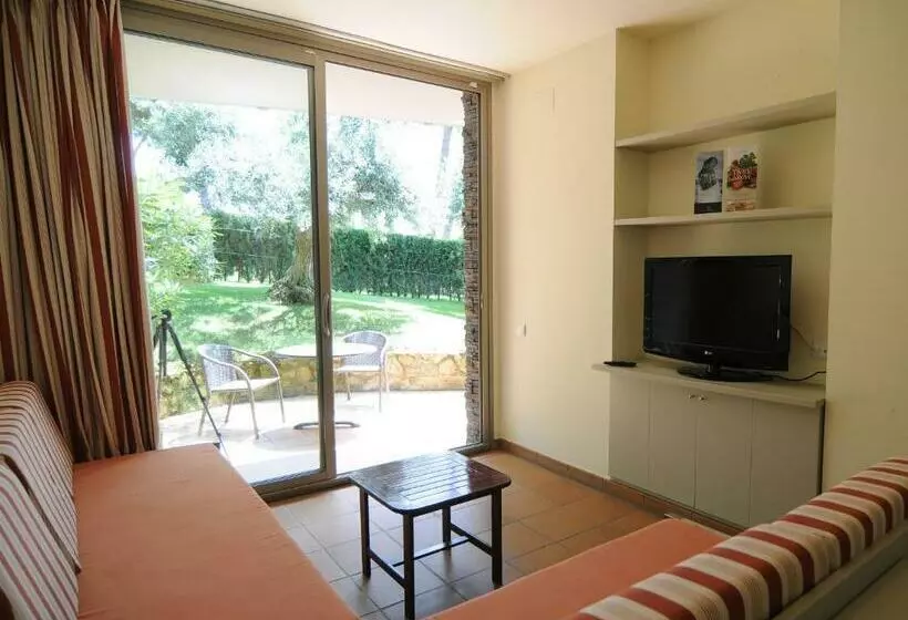 آپارتمان 1 خوابه با تراس, Aparthotel Ciutat De Palol
