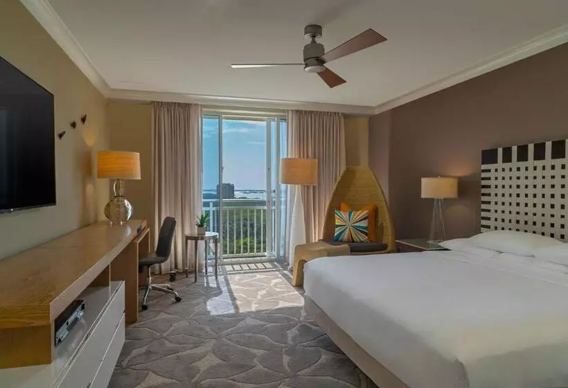 キングサイズベッドのスタンダードルーム, Hyatt Regency Coconut Point Resort & Spa Near Naples