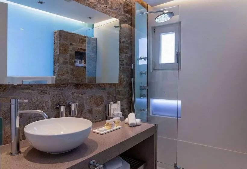 اتاق سوپریور با چشم‌انداز دریا, Semeli Hotel Mykonos