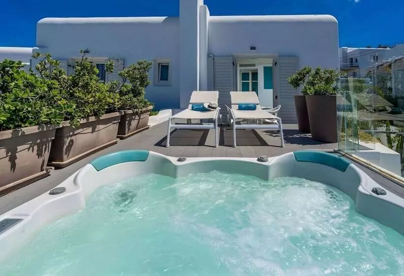 اتاق سوپریور با چشم‌انداز دریا, Semeli Hotel Mykonos