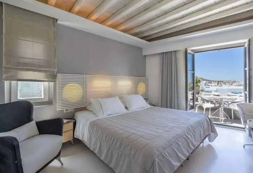 اتاق سوپریور با چشم‌انداز دریا, Semeli Hotel Mykonos